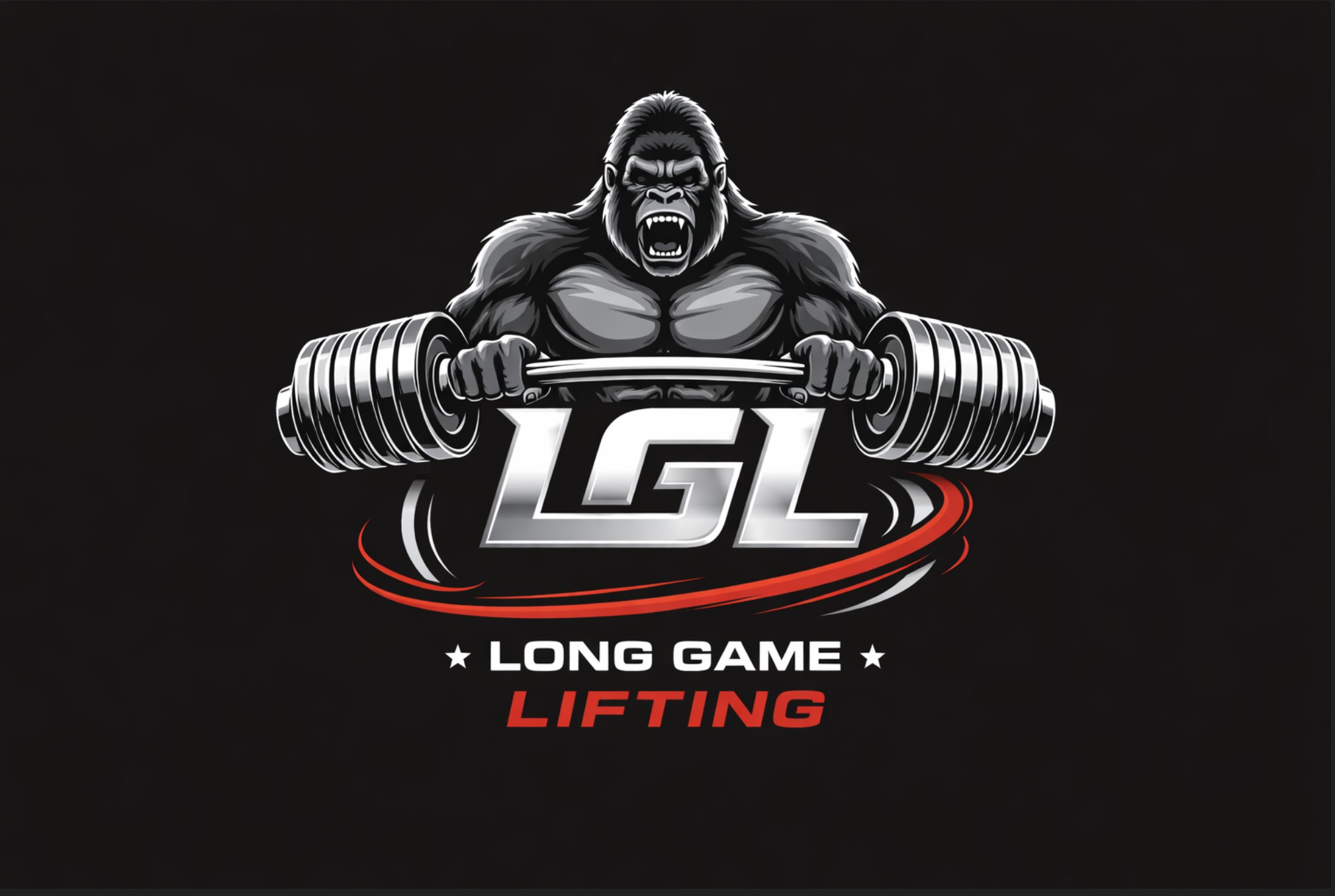 The Long Game Lifting Logo